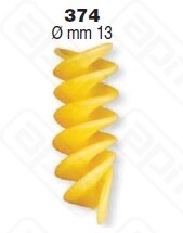 ФОРМА LA MONFERRINA ДЛЯ P50 FUSILLI 2 PRINCIPI 13 ММ 374 БРОНЗА