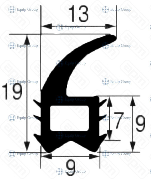 УПЛОТНЕНИЕ ДВЕРИ RATIONAL 6030255