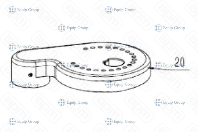 КРЫШКА ДЛЯ СОКОВЫЖИМАЛКИ HURAKAN HKN-CFV90