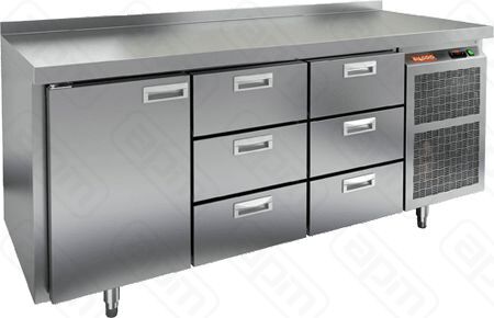 СТОЛ С ОХЛАЖДШКАФОМ HICOLD GN133TN