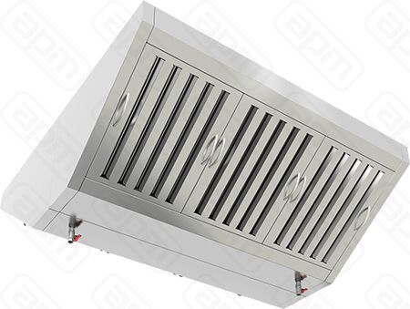 ЗОНТ ВЫТЯЖ ОСТРОВНОЙ ЗВОО-0812