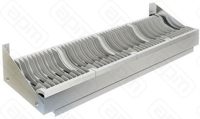 ПОЛКА НАВЕСНАЯ ПН-3101200 ДЛЯ СУШКИ ПОСУДЫ