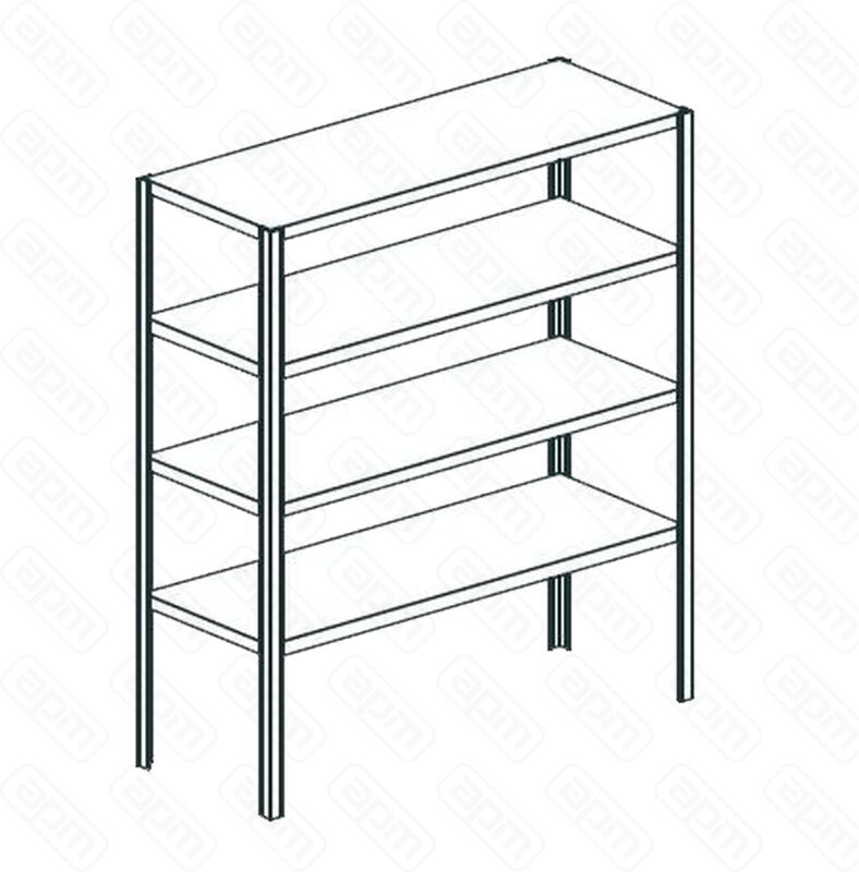 СТЕЛЛАЖ APACH CHEF LINE LST18-154