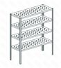 СТЕЛЛАЖ ПЕРФОРИРОВАННЫЙ APACH CHEF LINE LSTP18-166