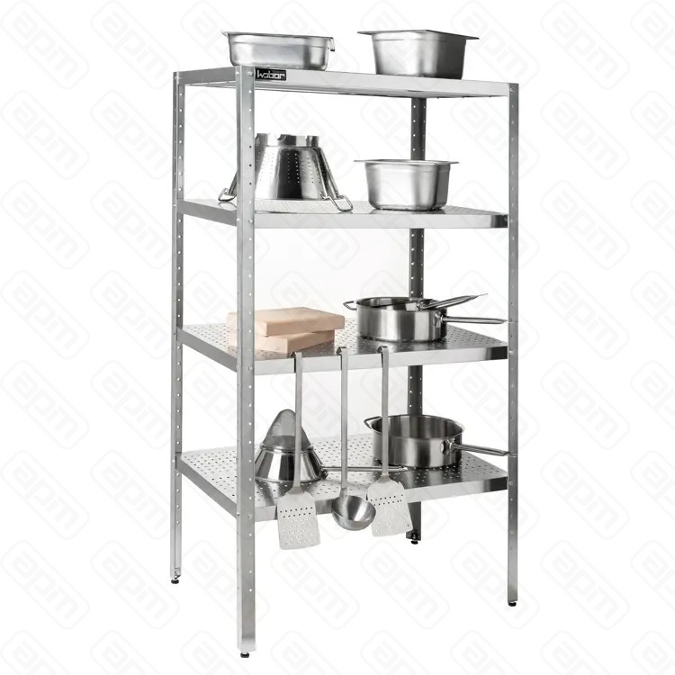 СТЕЛЛАЖ ПЕРФОРИРОВАННЫЙ РАЗБОРНЫЙ КОБОР СКП-15040430 ВЫСОТА 1800