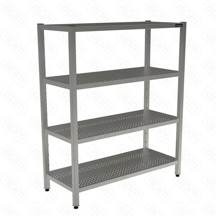 СТЕЛЛАЖ ПЕРФОРИРОВАННЫЙ РАЗБОРНЫЙ КОБОР СКТПР-10050 ВЫСОТА 1800