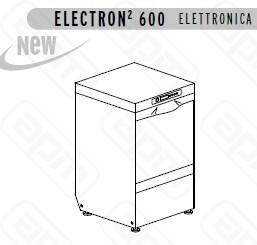 МАШИНА ПОСУДОМОЕЧНАЯ DIHR ELECTRON2 600PS