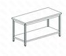 СТОЛ ПРОИЗВОДСТВЕННЫЙ APACH CHEF LINE LWT67SH