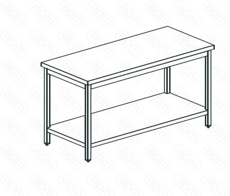 СТОЛ ПРОИЗВОДСТВЕННЫЙ APACH CHEF LINE LWT819SH