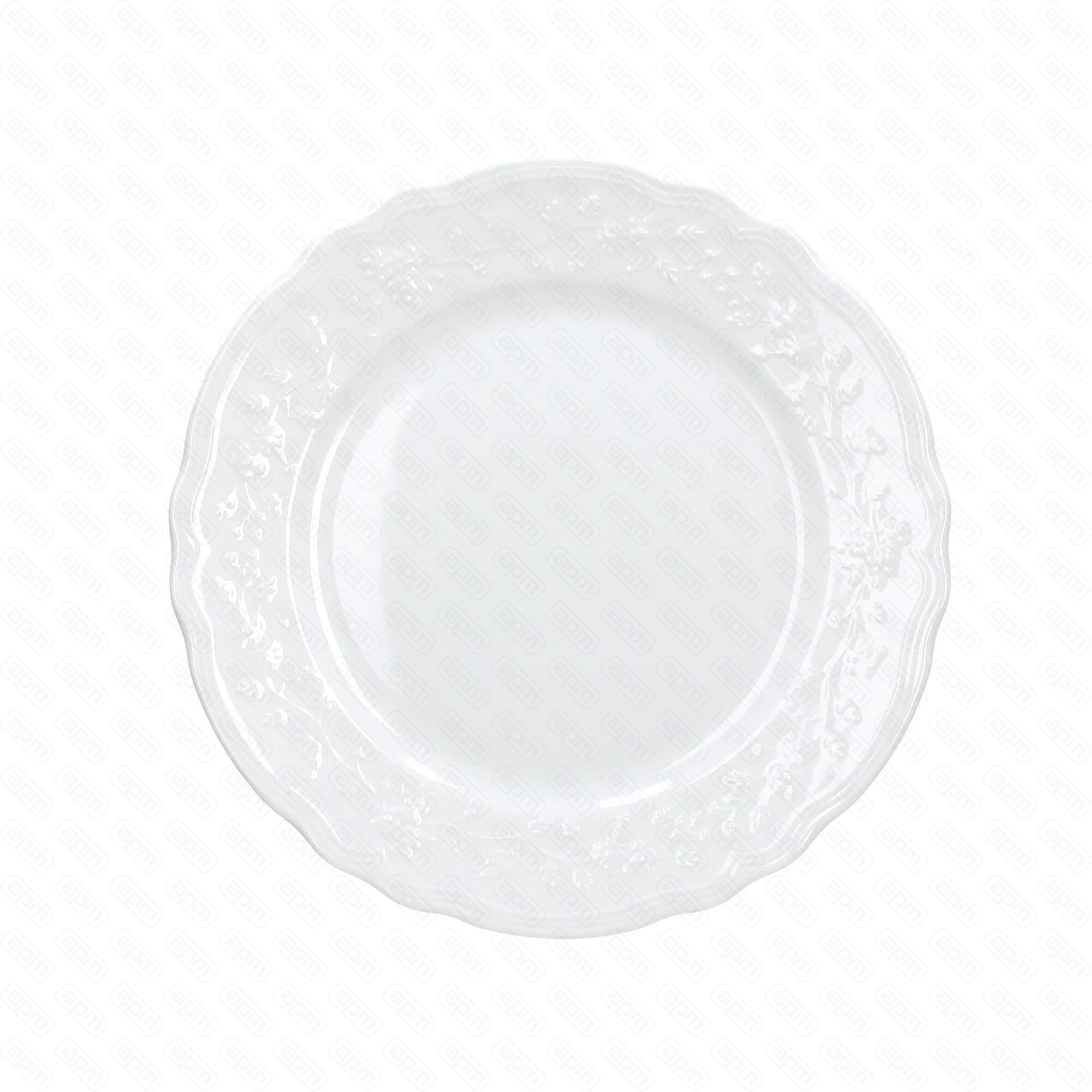 Тарелка круглая 31см FLEUR BIANCO AFONTEBASSO FLF22310000