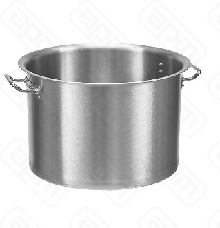 Кастрюля 38л d20х12см без крышки нержсталь HG-SS201129