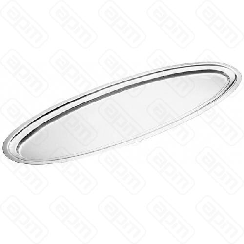 Поднос овальный для рыбы 62x27см нержсталь