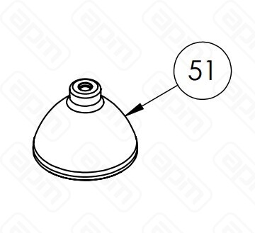 ПРЕСС ВЕРХНИЙ ДЛЯ СОКОВЫЖИМАЛКИ CANCAN 75014