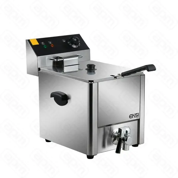 Фритюрница EKSI серии HEF-8L с краном