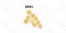 ФОРМА LA MONFERRINA ДЛЯ P6P12 STELLINE 55 MM 269 БРОНЗА