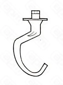 SINMAG EQCORP Крюк для миксера серии SM мод SM 101
