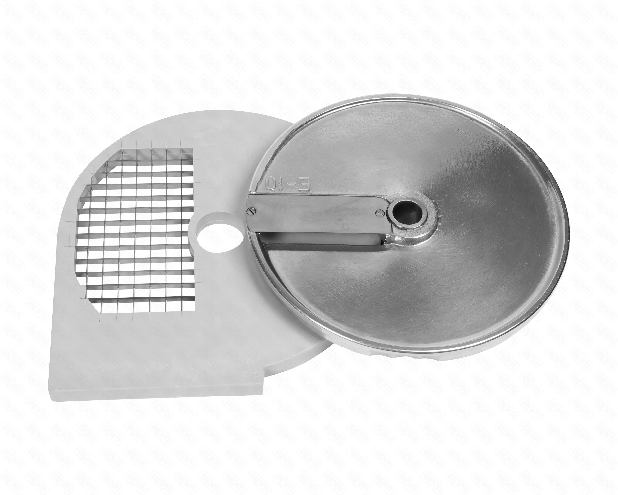 Комплект дисков E14D20х20 для нарезки кубиков 14мм довощерезки тм Vortmax серии SL мод SL5558