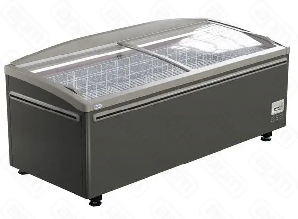 Ларь-бонета Haier GTE1850G с разделителями серый