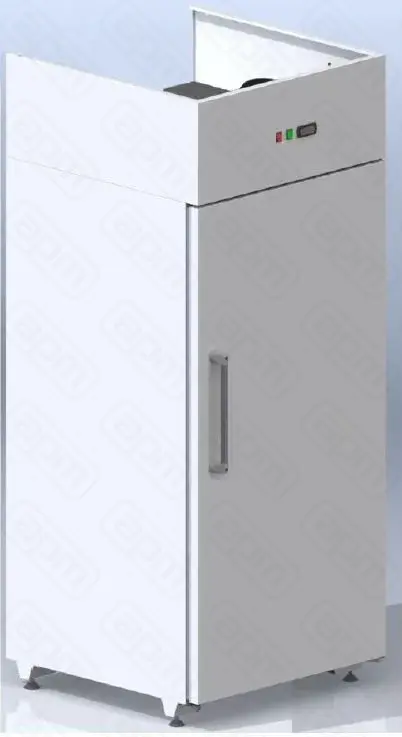 Морозильный шкаф тм Кифато модель Арктика 750 НТ с глухдвер RAL90109010