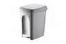 Контейнер для мусора 431202630 светло-серый 7л с педалью