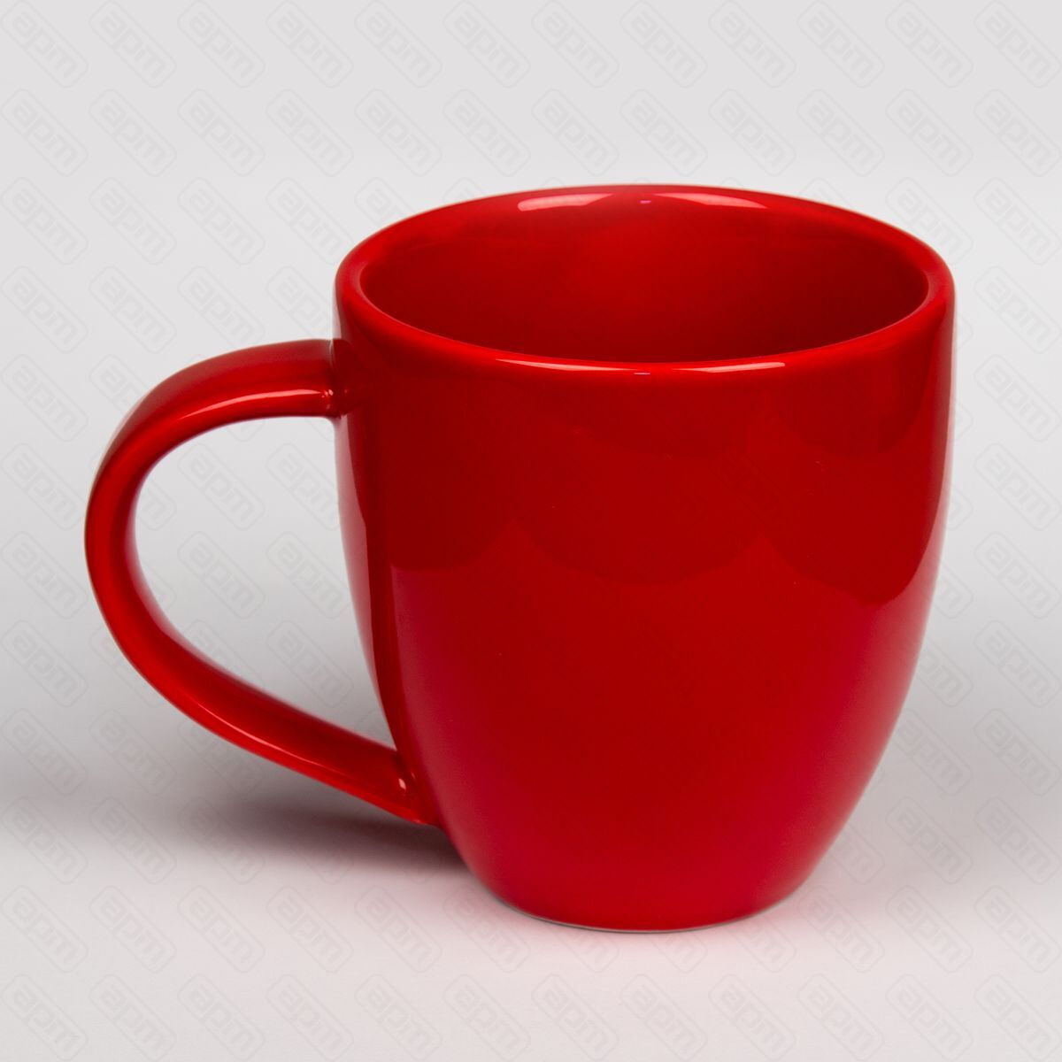 Кружка с ручкой красная 500 млфарфор PL Proff Cuisine