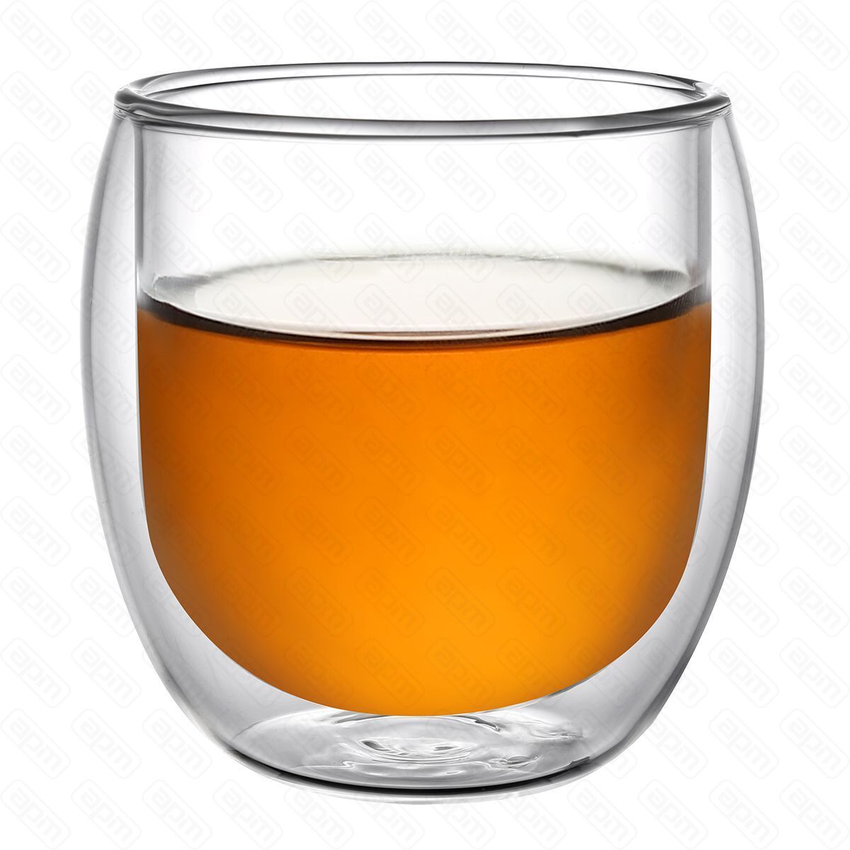 Набор кружек 2шт150 мл термостойкое стекло двойные стенки PL