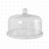 Тортовница со стеклянным колпаком h16 см d22 см PL-BarWare