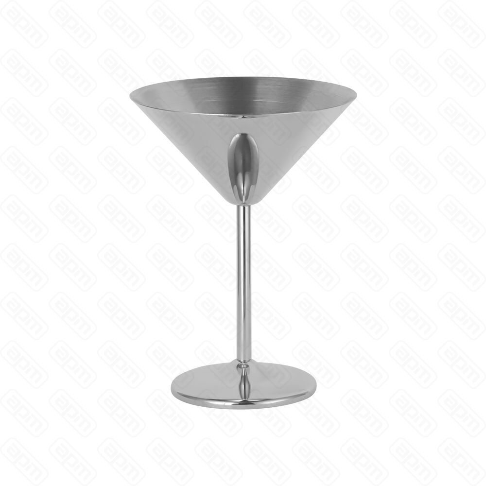 Бокал коктейльный Мартини металлическая250 мл  PL- Barbossa