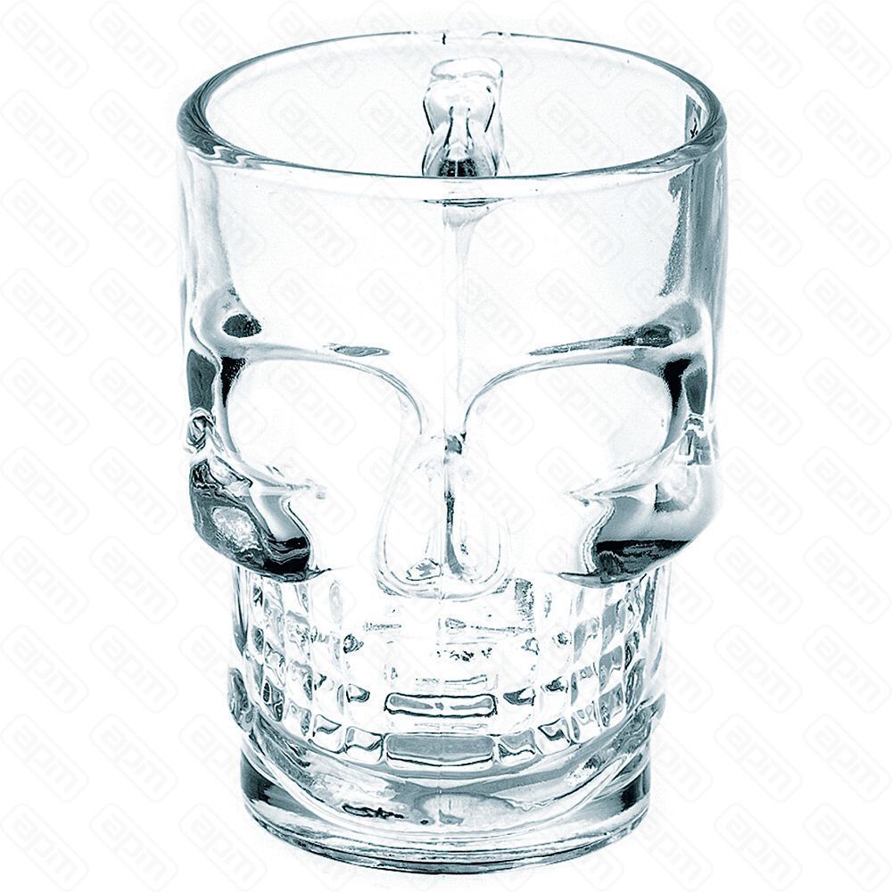 Кружка Череп 500 мл стекло PL - BarWare