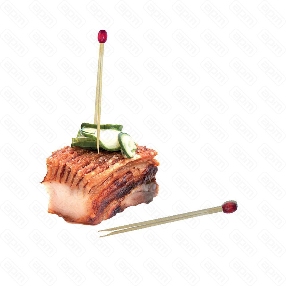 Пика Красная жемчужина с раздвоенным кончиком 8 смбамбук1упаковка100шт Garcia de Pou