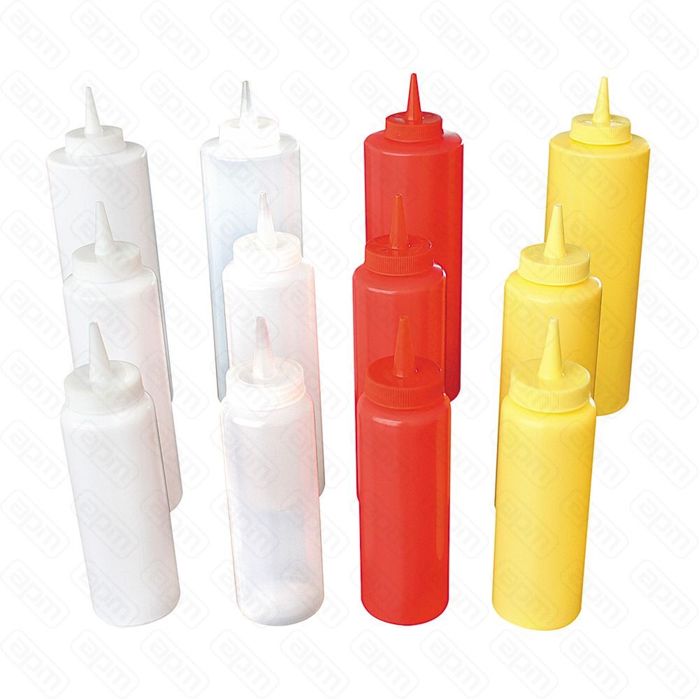 Емкость диспенсер для соусов 1000 мл прозрачная PL Proff Cuisine