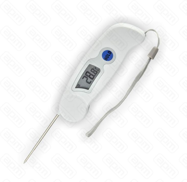 Термометр цифровой TE-193 электронный высокотемпературный складной щуп  от -50 до 300