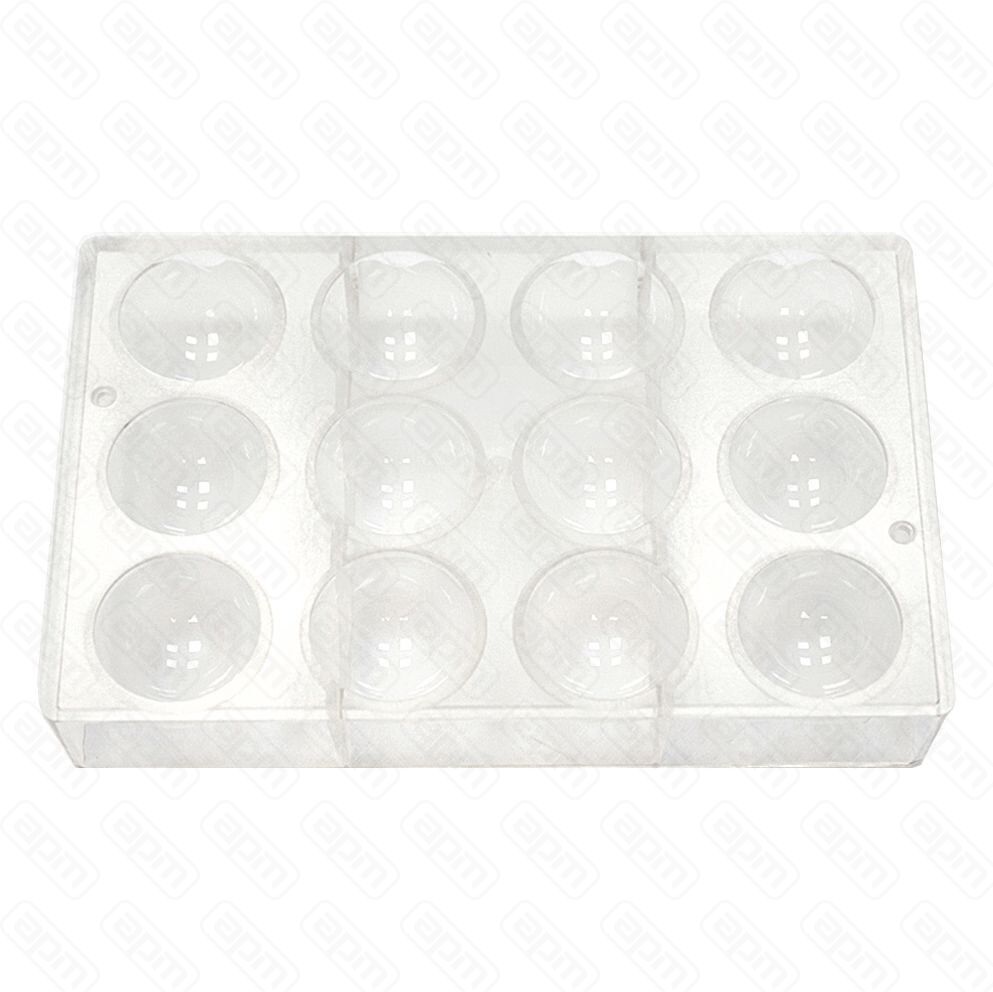 Форма для шоколада Полусфера 15 ячеек 3216 мм поликарбонат PL Proff Cuisine