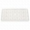 Пластиковая форма Квадрат с узором 18 ячеек 303019 мм PL Proff Cuisine