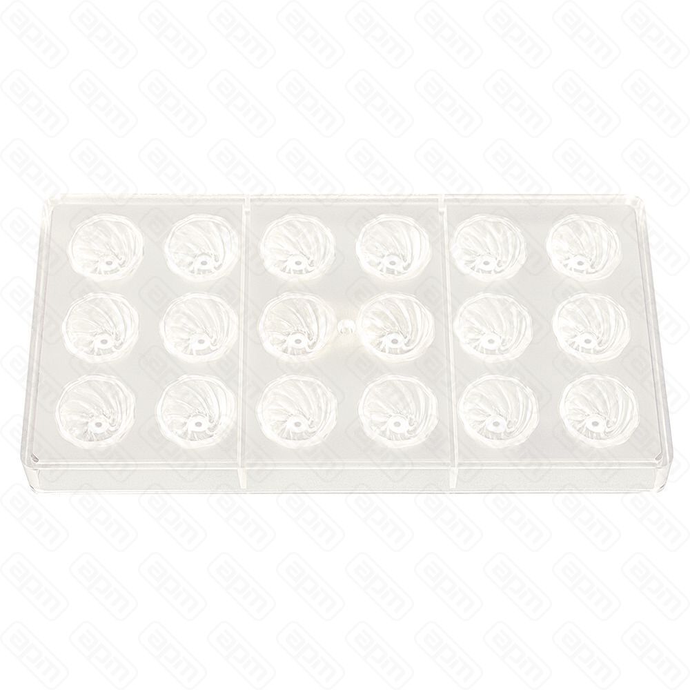 Пластиковая форма Круг ребристый 18 ячеек 3018 мм PL Proff Cuisine