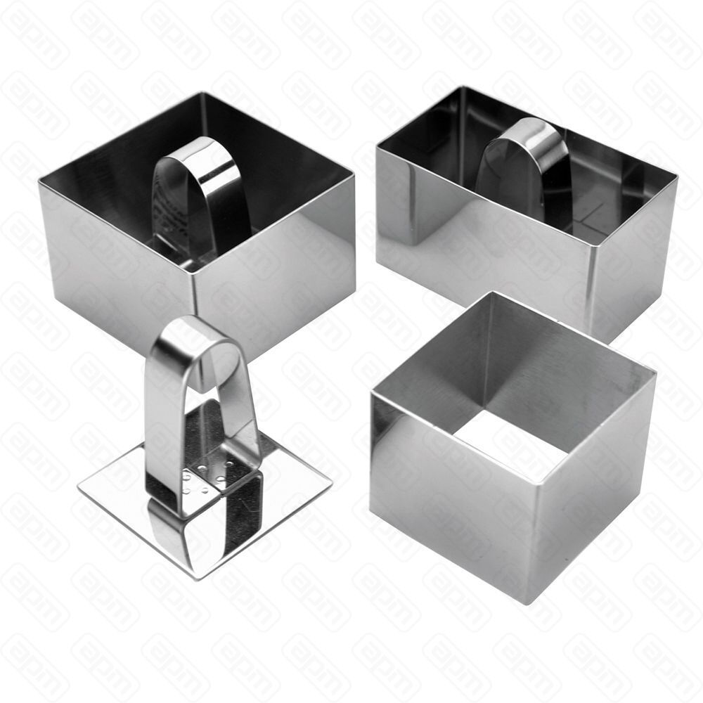 Набор кондитерских выемок 3 шт  пресс 606050 мм 717550 мм 905050 мм PL Proff Cuisine