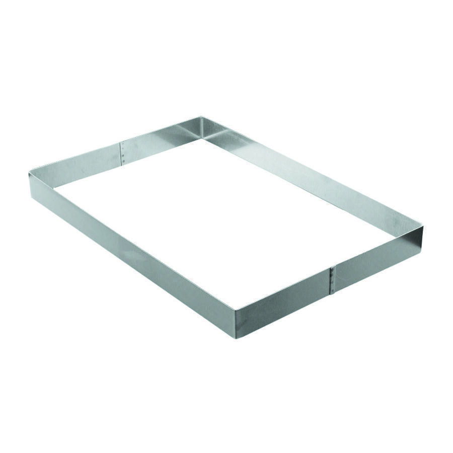 Форма-резак Прямоугольник 2530 см h 5 см нержавейка Россия