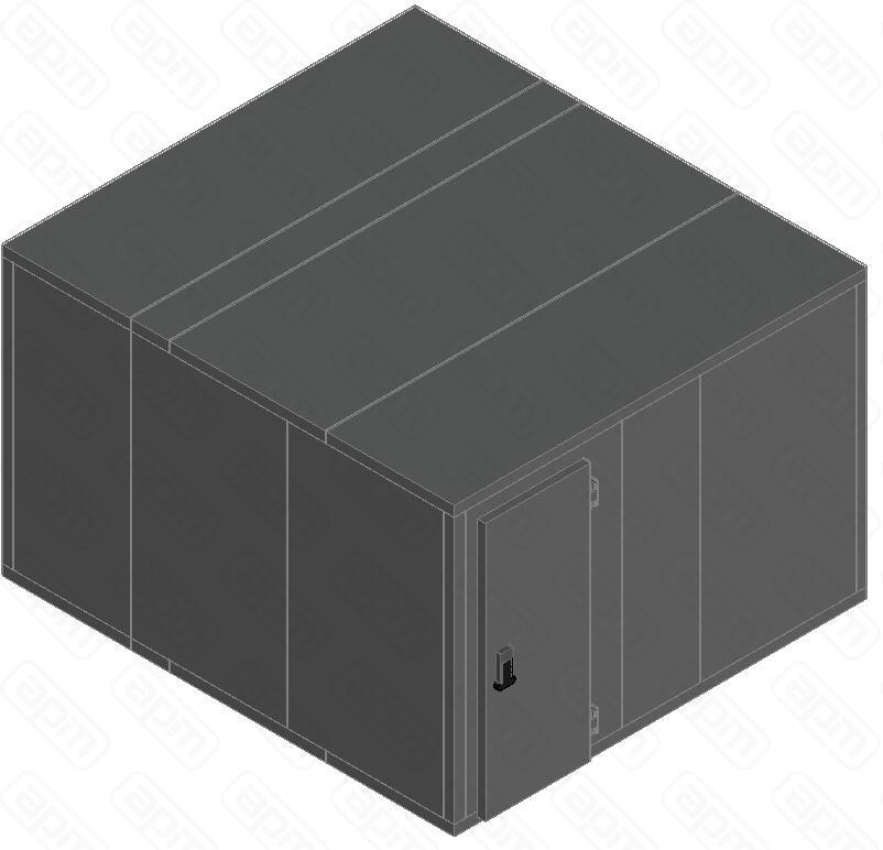 КАМЕРА 80ММ POLAIR КХН-2020 3160Х3460Х2200