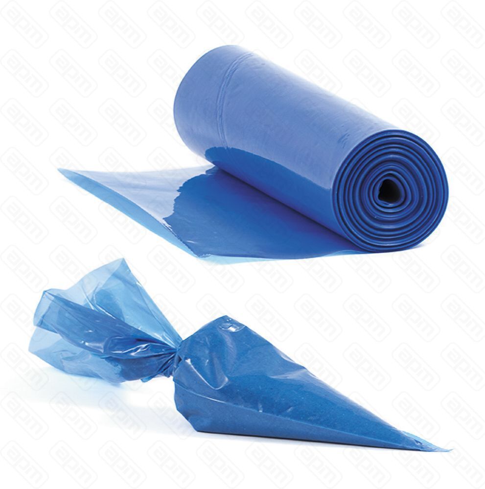 Мешки кондитерские 3-слойные 46 см синие 90 мкм особо прочные швы 100 штрул PL Proff Cuisin