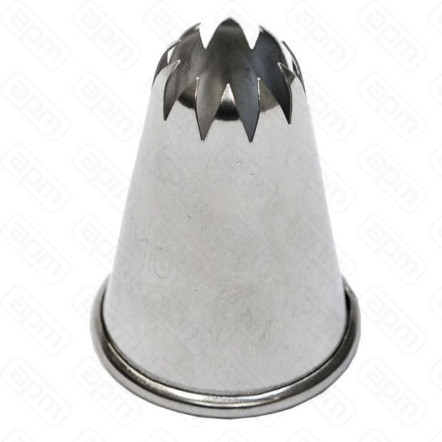 Насадка для кондитерского мешка Закрытая звезда d 21 мм h 45 см металл PL Proff Cuisine