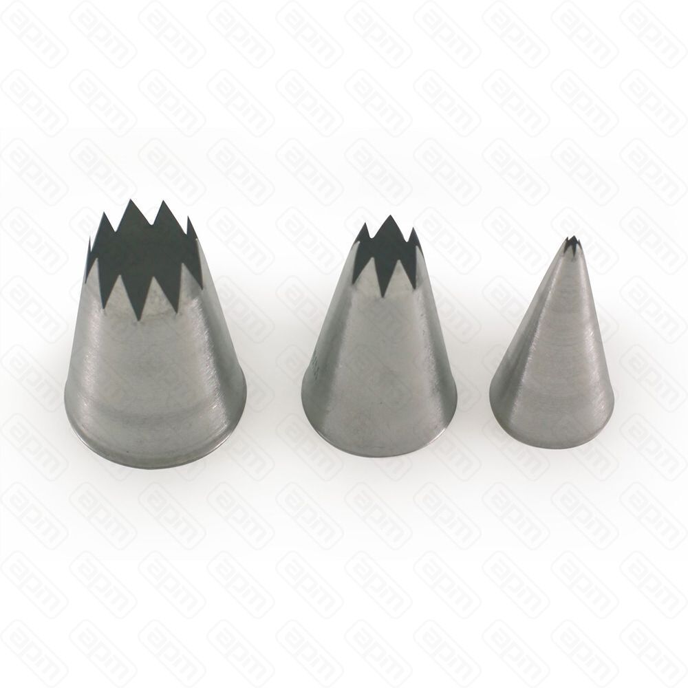 Насадка для кондитерского мешка Martellato Звезда d 4 мм металл Италия