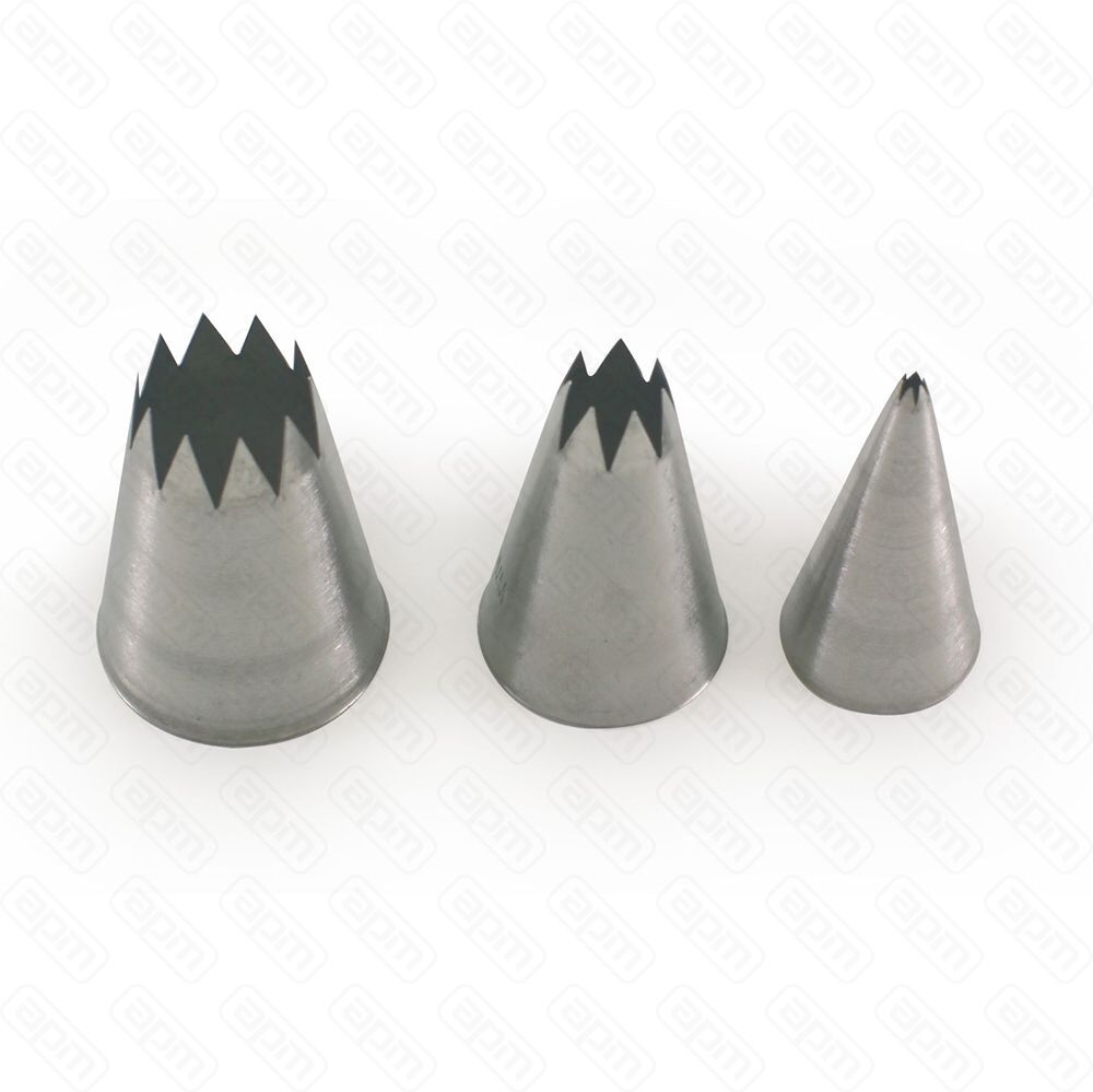 Насадка для кондитерского мешка Martellato Звезда d 6 мм металл Италия