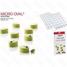 Форма кондитерская Silikomart MICRO OVAL 5 силикон ячейки 261912 мм Италия