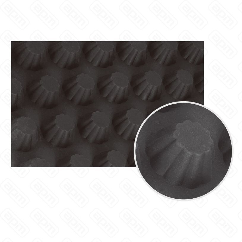 Форма силиконовая PL Proff Cuisine Бриош 28 ячеек d 75 мм h 40 мм 59385 см