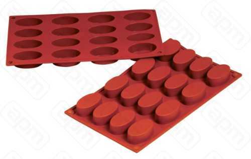 Форма силиконовая PL Proff Cuisine Овал 16 ячеек 5533 мм h 20 мм 30175 см