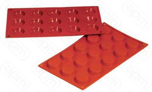 Форма силиконовая PL Proff Cuisine Флан 15 ячеек d 40 мм h 13 мм 30175 см
