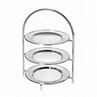 Этажерка 3 яруса h 24 см d блюд 155 см PL - BarWare  REG