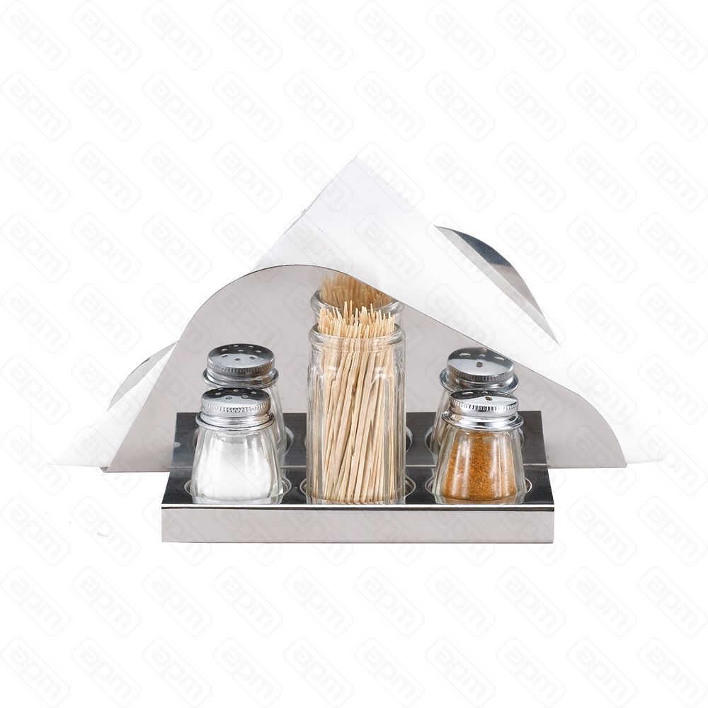 Набор для специй Berluchi 3 предмета  салфетница PL Proff Cuisine