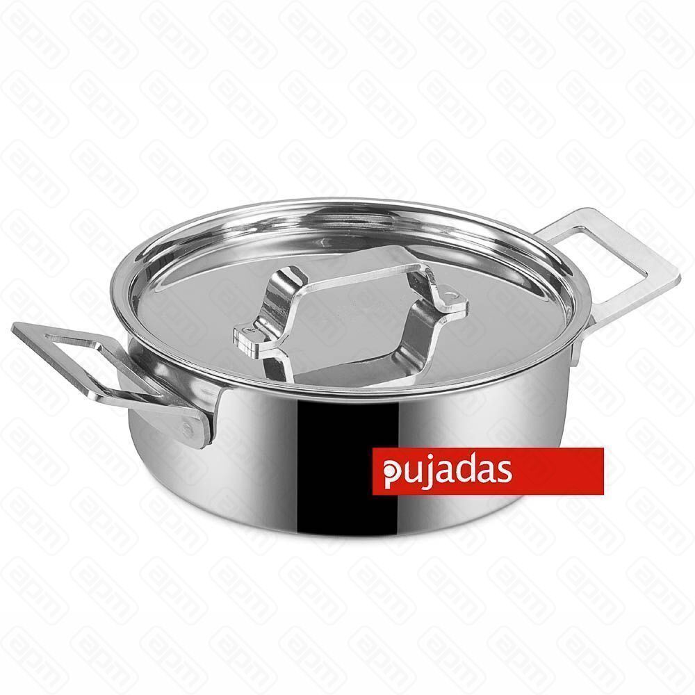 Мини-кастрюля для персональной подачи 300 мл d 11 см h 4 см нержавейка Pujadas