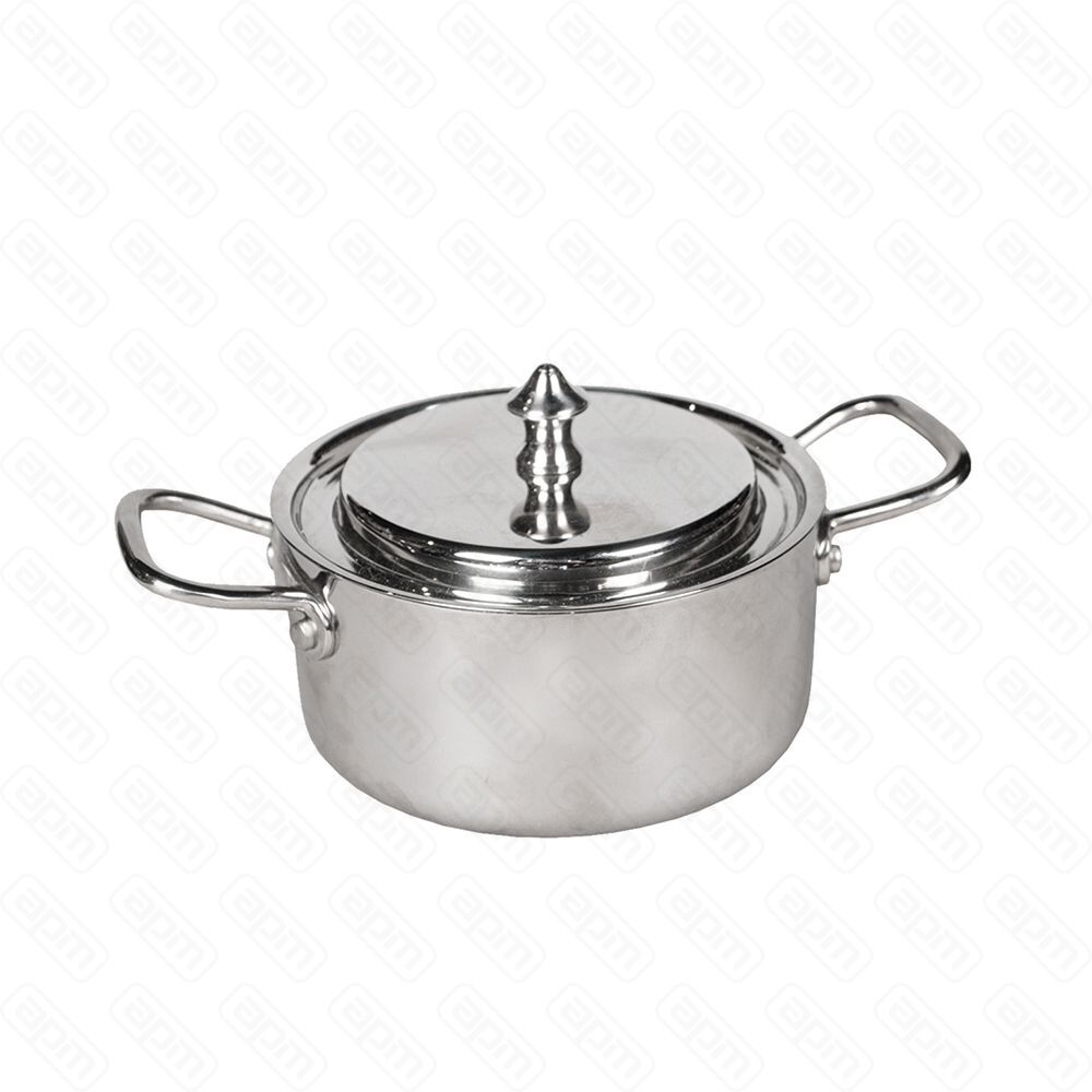 Кастрюля порционная с крышкой 1255 см 600 млнержавейка PL Proff Cuisine